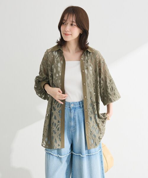 Green Parks(グリーンパークス)の「スクエアラメタンクトップ(タンクトップ・レディース・ゴールド/ブラック/グレー/オフホワイト・FREE)」の17枚目の写真