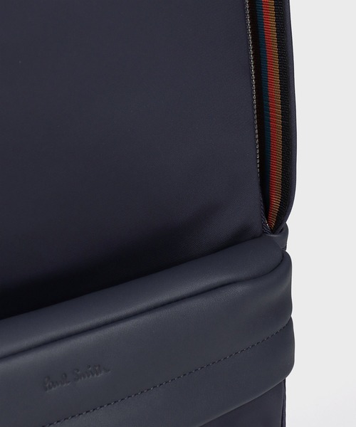 Paul Smith（ポールスミス）の「ナイロンブライトストライプトリム リュック【553405 N081R】（バックパック/リュック・メンズ・ブラック/ネイビー・FREE）」の14枚目の写真