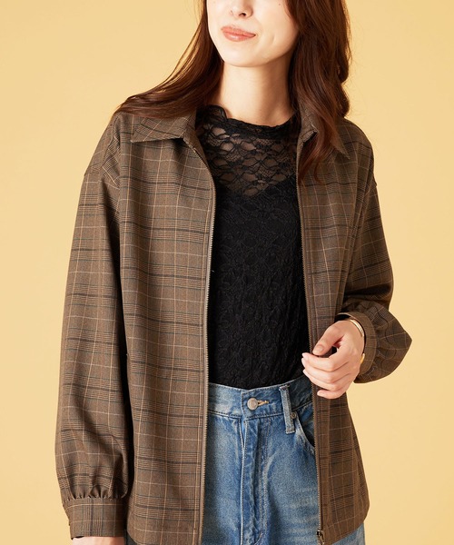 BELLUNA PLUS(ベルーナ)の「のびやかレース素材メロー使いプルオーバー(Tシャツ/カットソー・レディース・グレー/オフホワイト/ブラック・LARGE/X-LARGE/MEDIUM)」の11枚目の写真