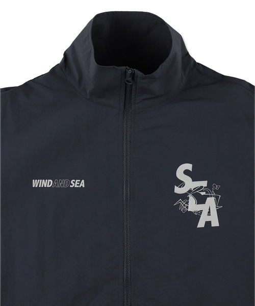 wind and sea ウィンダンシー　ナイロン　ジャケット　Lサイズ WIND AND SEA（ウィンダンシー）の「ウィンダンシー WIND AND
