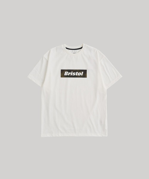 F.C.Real Bristol（エフシーレアルブリストル）の「【F.C.Real Bristol/エフシーレアルブリストル】SPEED CAMO BOX LOGO TEE（Tシャツ/カットソー・メンズ・ホワイト/ブラック・M/L/XL）」の2枚目の写真