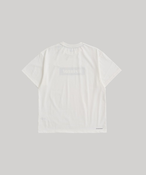 F.C.Real Bristol（エフシーレアルブリストル）の「【F.C.Real Bristol/エフシーレアルブリストル】SPEED CAMO BOX LOGO TEE（Tシャツ/カットソー・メンズ・ホワイト/ブラック・M/L/XL）」の3枚目の写真