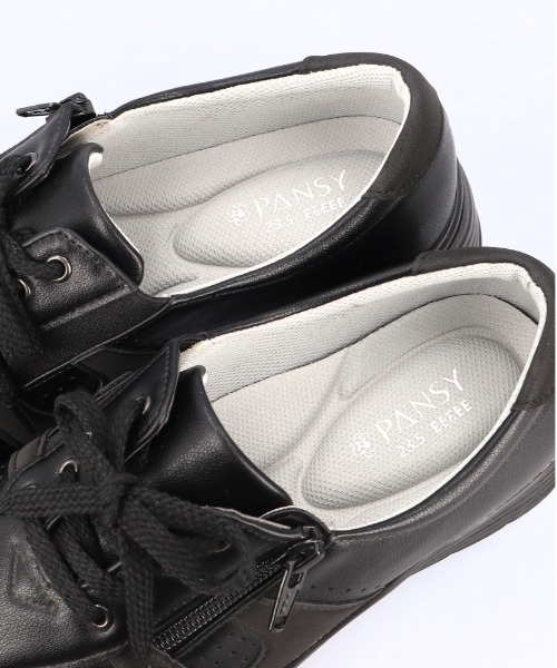 Pansy(パンジー)の「Pansy パンジー 4428 カジュアルシューズ(スニーカー・レディース・アイボリー/ブルー/ブラック・23cm/23.5cm/24cm/24.5cm)」の7枚目の写真