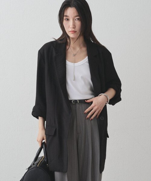 Loungedress カシュクールオーバージャケット カシュクールオーバージャケット（ベスト）｜LOUNGEDRESS