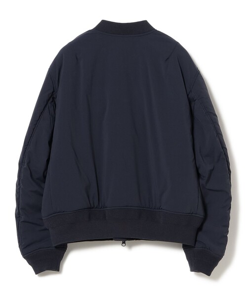 BEAMS GOLF(ビームスゴルフ)の「ORANGE LABEL / 撥水 中綿入り ボンバー ブルゾン(保温・ストレッチ)(ブルゾン・レディース・オリーブ/ネイビー・MEDIUM/LARGE/SMALL)」の21枚目の写真