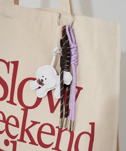 CIAOPANIC TYPY（チャオパニックティピー）の「【新柄追加！】大人気！アソートアニマルキーチャーム（キーホルダー・レディース・グレー/ブラック/ダークブラウン/ブラック系その他/アイボリー/ピンク/ベージュ/パープル・ONE SIZE）」の7枚目の写真