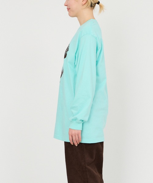 KAVU(カブー)の「KAVU/カブー 25 Dog LS Tee/ドッグティー(Tシャツ/カットソー・メンズ・サンドベージュ/クリアブルー/ホワイト・X-LARGE/MEDIUM/LARGE)」の9枚目の写真