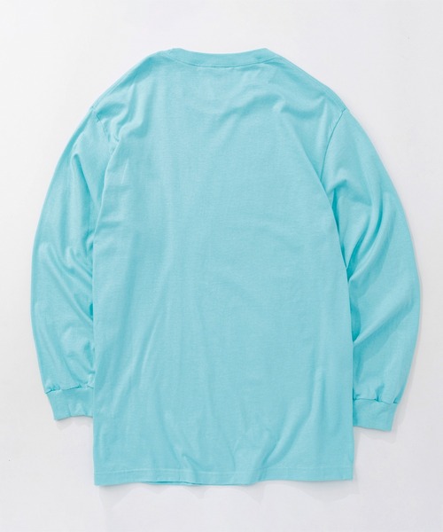 KAVU(カブー)の「KAVU/カブー 25 Dog LS Tee/ドッグティー(Tシャツ/カットソー・メンズ・サンドベージュ/クリアブルー/ホワイト・X-LARGE/MEDIUM/LARGE)」の6枚目の写真