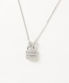 GUESS MY SECRET 16-18” MINI PAVE’ PADLOCK