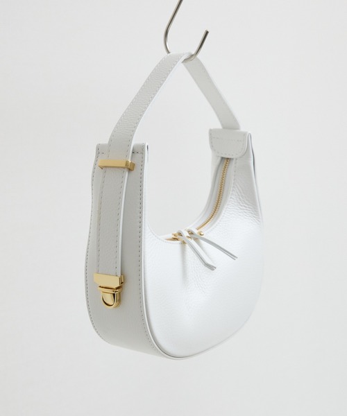 KATHARINE ROSS（キャサリンロス）の「【KATHARINE ROSS】【MILLELA FIRENZE】ワンハンドル2WAYバッグ（ハンドバッグ・レディース・ブラック/オフホワイト・MEDIUM）」の16枚目の写真