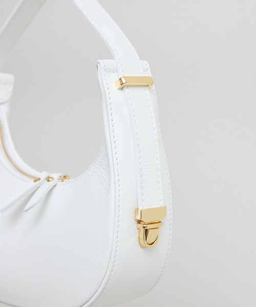 KATHARINE ROSS（キャサリンロス）の「【KATHARINE ROSS】【MILLELA FIRENZE】ワンハンドル2WAYバッグ（ハンドバッグ・レディース・ブラック/オフホワイト・MEDIUM）」の18枚目の写真