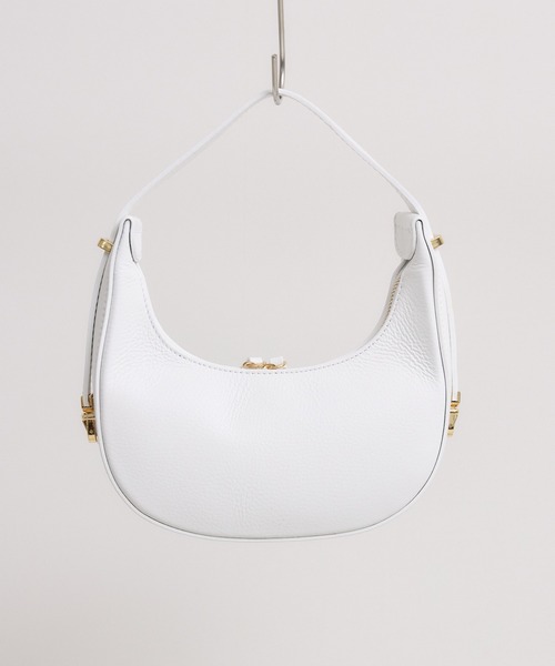 KATHARINE ROSS（キャサリンロス）の「【KATHARINE ROSS】【MILLELA FIRENZE】ワンハンドル2WAYバッグ（ハンドバッグ・レディース・ブラック/オフホワイト・MEDIUM）」の19枚目の写真