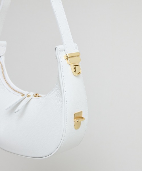 KATHARINE ROSS（キャサリンロス）の「【KATHARINE ROSS】【MILLELA FIRENZE】ワンハンドル2WAYバッグ（ハンドバッグ・レディース・ブラック/オフホワイト・MEDIUM）」の21枚目の写真