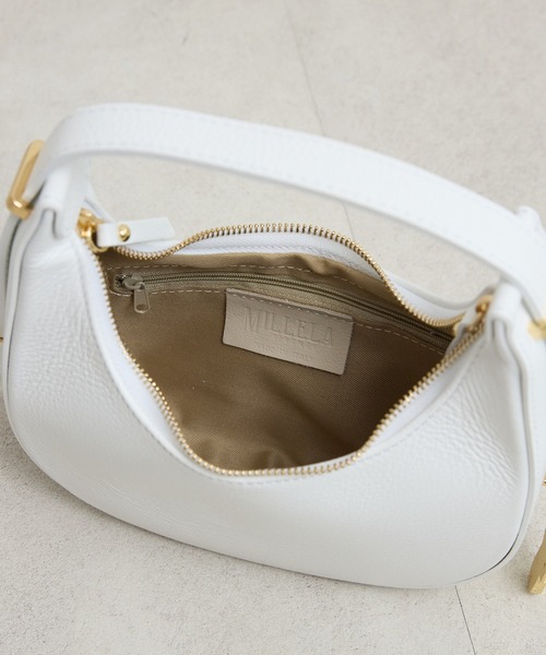 KATHARINE ROSS（キャサリンロス）の「【KATHARINE ROSS】【MILLELA FIRENZE】ワンハンドル2WAYバッグ（ハンドバッグ・レディース・ブラック/オフホワイト・MEDIUM）」の22枚目の写真