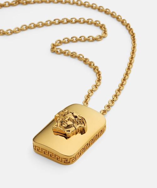VERSACE（ヴェルサーチ）の「メドゥーサネックレス（ネックレス・メンズ・ゴールド/シルバー・FREE）」の2枚目の写真