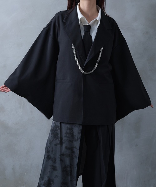 ハオリフウ和スリーブジャケット/SET UP対応（テーラードジャケット