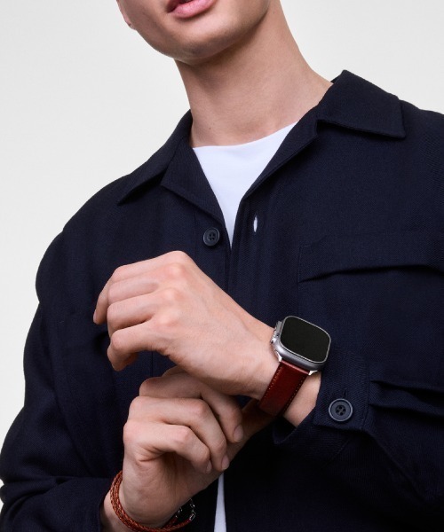 Daniel Wellington(ダニエルウェリントン)の「アップルウォッチ メッシュストラップ Smart Watch Link St Mawes Strap 22mm(デジタル腕時計・レディース・シルバー・22)」の6枚目の写真