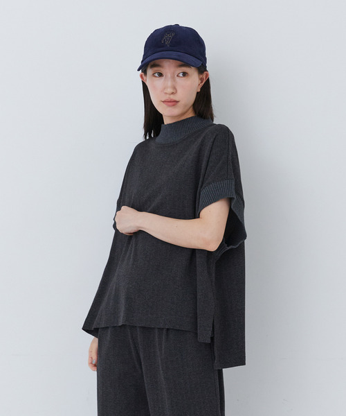 conges payes ADIEU TRISTESSE（コンジェ ペイエ アデュートリステス）の「ジャージーベスト（ベスト・レディース・ブラウン系その他/ベージュ系その他/ダークブラウン・FREE）」の2枚目の写真