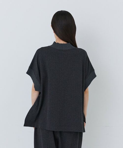 conges payes ADIEU TRISTESSE（コンジェ ペイエ アデュートリステス）の「ジャージーベスト（ベスト・レディース・ブラウン系その他/ベージュ系その他/ダークブラウン・FREE）」の16枚目の写真