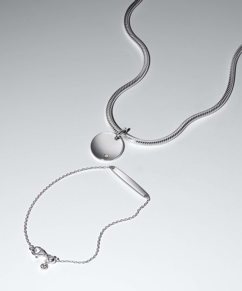 PANDORA(パンドラ)の「エングレイバブル バー シルバー チェーン ブレスレット(ブレスレット・レディース・シルバー・20cm/16cm/18cm)」の6枚目の写真