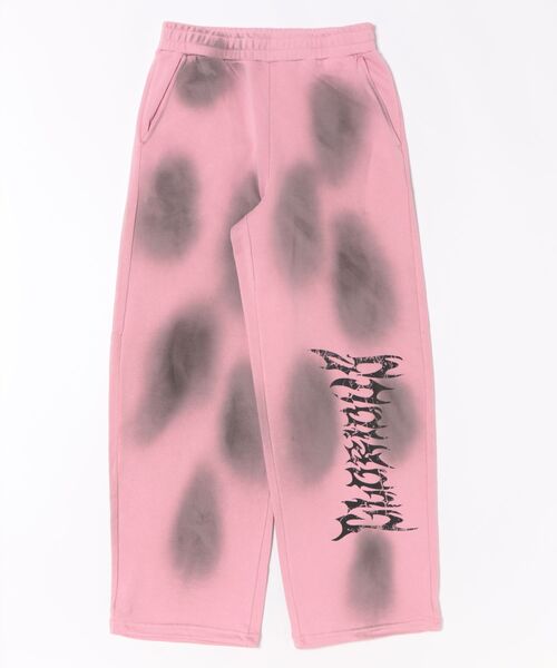 8(eight)(エイト)の「スプレー加工スウェットパンツ(スウェットパンツ・メンズ・ブラック/ピンク/ホワイト・MEDIUM/LARGE)」の3枚目の写真