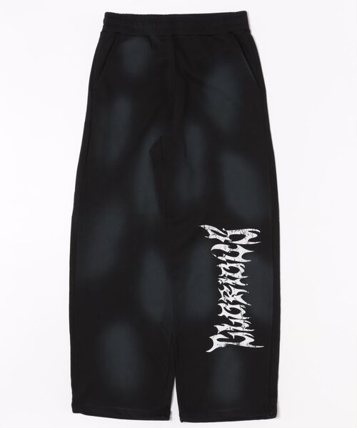 8(eight)(エイト)の「スプレー加工スウェットパンツ(スウェットパンツ・メンズ・ブラック/ピンク/ホワイト・MEDIUM/LARGE)」の2枚目の写真