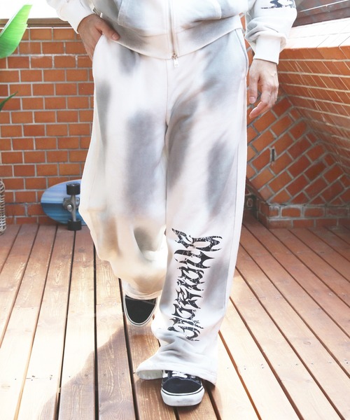 8(eight)(エイト)の「スプレー加工スウェットパンツ(スウェットパンツ・メンズ・ブラック/ピンク/ホワイト・MEDIUM/LARGE)」の6枚目の写真