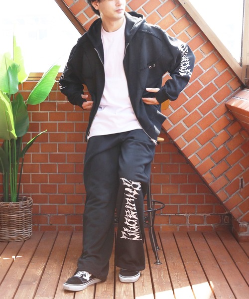 8(eight)(エイト)の「スプレー加工スウェットパンツ(スウェットパンツ・メンズ・ブラック/ピンク/ホワイト・MEDIUM/LARGE)」の21枚目の写真