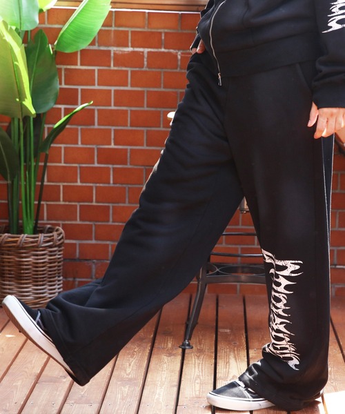 8(eight)(エイト)の「スプレー加工スウェットパンツ(スウェットパンツ・メンズ・ブラック/ピンク/ホワイト・MEDIUM/LARGE)」の17枚目の写真