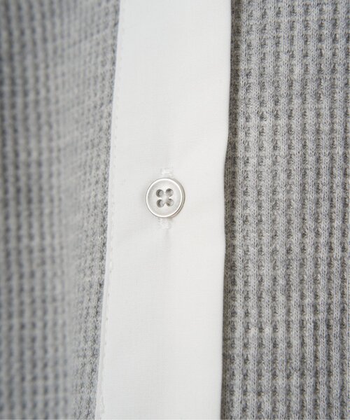 LBC（エルビーシー）の「異素材切り替えシャツ（シャツ/ブラウス・レディース・ブラック/グレー/ミント・M）」の20枚目の写真