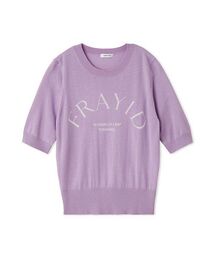 FRAY I.D（フレイアイディー）の「15thインターシャロゴニットプルオーバー（ニット/セーター）」