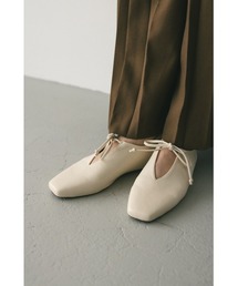 STYLEMIXER | レースアップフラットシューズ(パンプス)