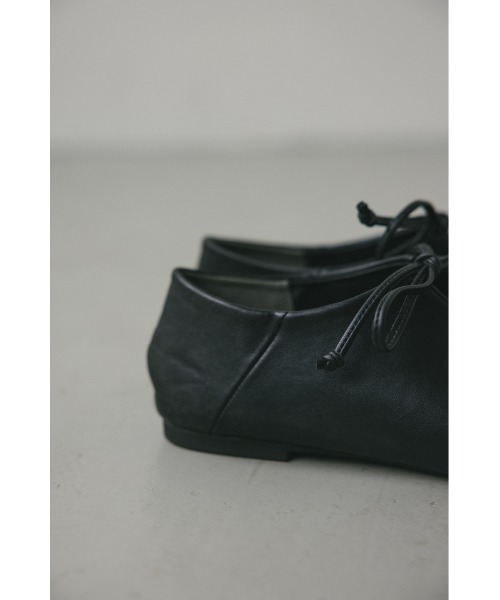 STYLEMIXER（スタイルミキサー）の「レースアップフラットシューズ（パンプス・レディース・ブラック/アイボリー・LL/LARGE/MEDIUM/SMALL）」の19枚目の写真