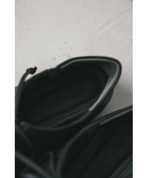 STYLEMIXER（スタイルミキサー）の「レースアップフラットシューズ（パンプス・レディース・ブラック/アイボリー・LL/LARGE/MEDIUM/SMALL）」の21枚目の写真