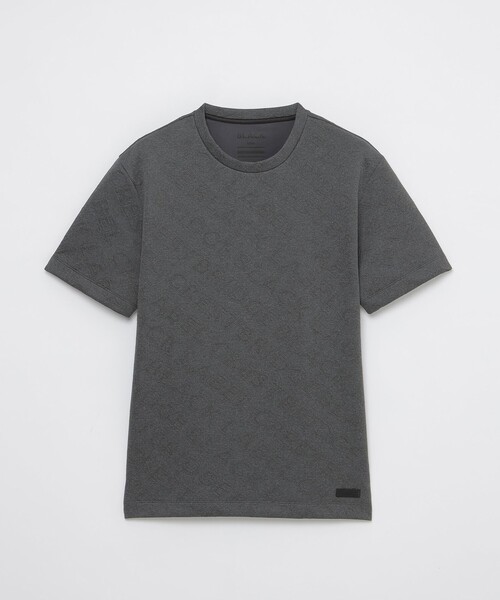 BLACK LABEL CRESTBRIDGE(ブラックレーベル・クレストブリッジ)の「【BLACK lab.】ブリスターロゴジャカードTシャツ(Tシャツ/カットソー・メンズ・オフホワイト/グレー系その他/ブラック・M/L/XL)」の13枚目の写真