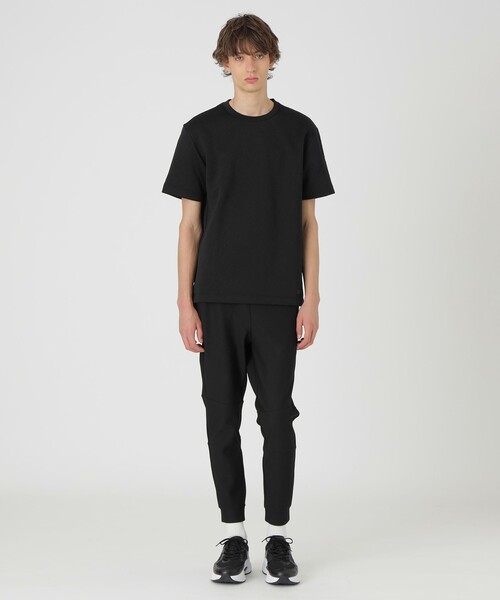 BLACK LABEL CRESTBRIDGE(ブラックレーベル・クレストブリッジ)の「【BLACK lab.】ブリスターロゴジャカードTシャツ(Tシャツ/カットソー・メンズ・オフホワイト/グレー系その他/ブラック・M/L/XL)」の14枚目の写真