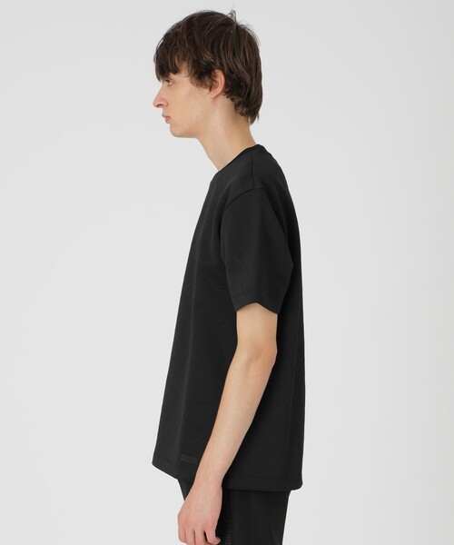 BLACK LABEL CRESTBRIDGE(ブラックレーベル・クレストブリッジ)の「【BLACK lab.】ブリスターロゴジャカードTシャツ(Tシャツ/カットソー・メンズ・オフホワイト/グレー系その他/ブラック・M/L/XL)」の15枚目の写真