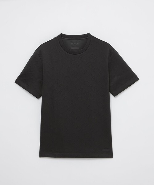 BLACK LABEL CRESTBRIDGE(ブラックレーベル・クレストブリッジ)の「【BLACK lab.】ブリスターロゴジャカードTシャツ(Tシャツ/カットソー・メンズ・オフホワイト/グレー系その他/ブラック・M/L/XL)」の18枚目の写真