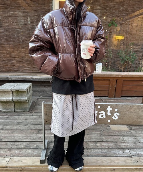 yuue' ( wear )（ユーイ）の「フリルフレアリブパンツ（その他パンツ・レディース・ブラック/アイボリー/グレー・FREE）」の17枚目の写真