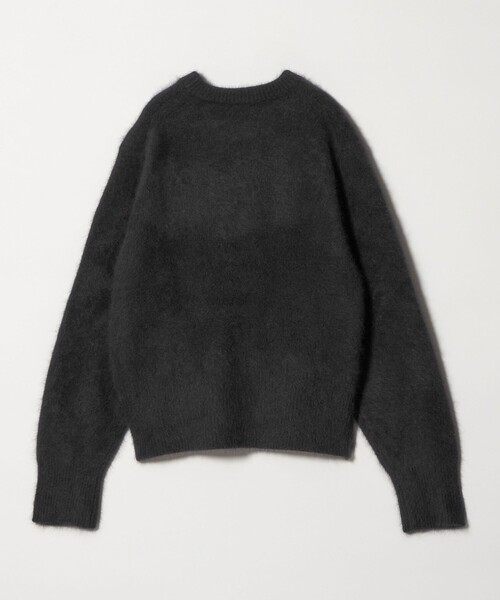 富*ん様 スティーブンアラン ヘビーコットンウール 長袖ニット L ブラック ONICA × Steven Alan＞COTTON CABLE JUMPER/ニット（ニット