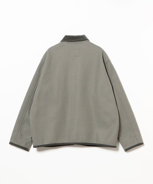 BEAMS F（ビームスエフ）の「Traditional Weatherwear / WORK JACKET 002 ポリエステルウール カバーオール ジャケット（ブルゾン・メンズ・グレー系その他/ブラック/ネイビー・36/38/40）」の6枚目の写真