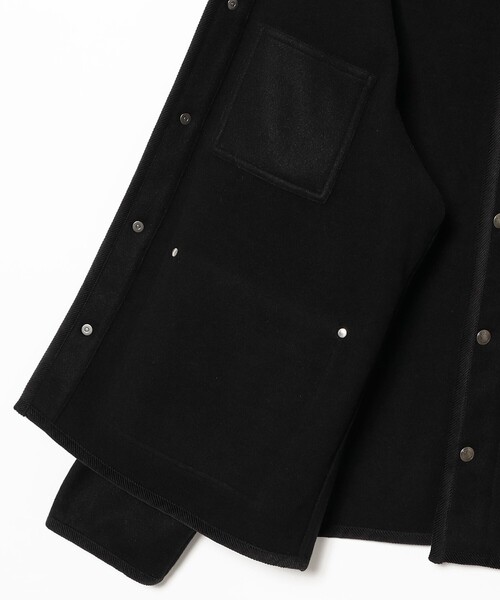 BEAMS F（ビームスエフ）の「Traditional Weatherwear / WORK JACKET 002 ポリエステルウール カバーオール ジャケット（ブルゾン・メンズ・グレー系その他/ブラック/ネイビー・36/38/40）」の15枚目の写真