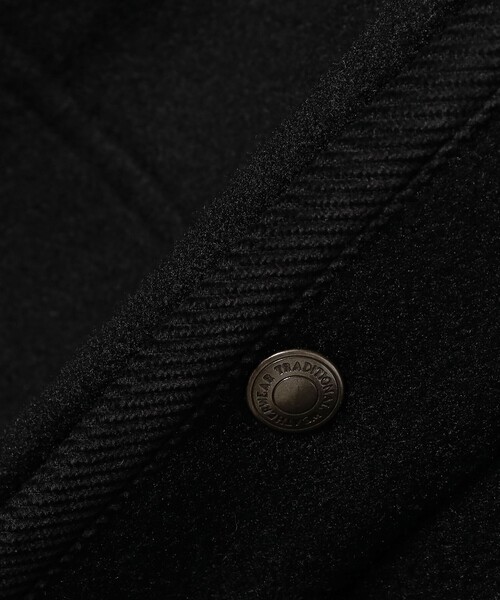 BEAMS F（ビームスエフ）の「Traditional Weatherwear / WORK JACKET 002 ポリエステルウール カバーオール ジャケット（ブルゾン・メンズ・グレー系その他/ブラック/ネイビー・36/38/40）」の19枚目の写真