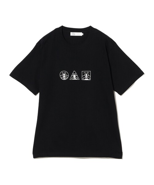 TOKYO CULTUART by BEAMS（トウキョウカルチャートバイビームス）の「うまい棒 × Ken Kagami / イラスト Tee（Tシャツ/カットソー・レディース・ホワイト/ブラック・SMALL/X-LARGE/LARGE/MEDIUM）」の7枚目の写真