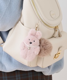 pom ponette junior（ポンポネットジュニア）の「ふわりんアニマルファーチャーム（チャーム）」