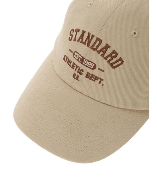 Samansa Mos2(サマンサ モスモス)の「【消臭効果】カレッジロゴ刺繍キャップ(ハット・レディース・ブラウン/ベージュ・F)」の17枚目の写真