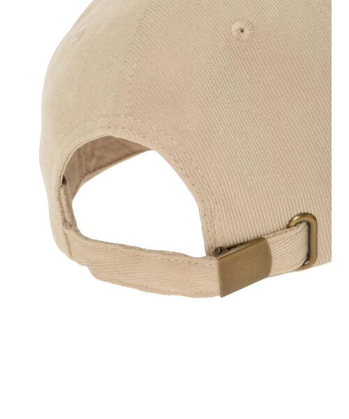 Samansa Mos2(サマンサ モスモス)の「【消臭効果】カレッジロゴ刺繍キャップ(ハット・レディース・ブラウン/ベージュ・F)」の18枚目の写真