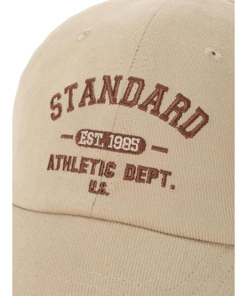 Samansa Mos2(サマンサ モスモス)の「【消臭効果】カレッジロゴ刺繍キャップ(ハット・レディース・ブラウン/ベージュ・F)」の19枚目の写真