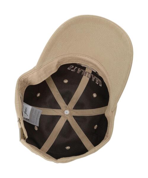 Samansa Mos2(サマンサ モスモス)の「【消臭効果】カレッジロゴ刺繍キャップ(ハット・レディース・ブラウン/ベージュ・F)」の20枚目の写真