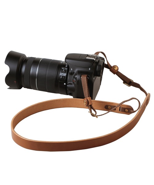 DURAM FACTORY（ドゥラムファクトリー）の「DURAM ドゥラム カメラストラップＡ レザー 本革 一眼レフ 10015（カメラ/カメラグッズ・レディース・ブラウン/ダークブラウン/ライトブラウン/ブラック・FREE）」の20枚目の写真